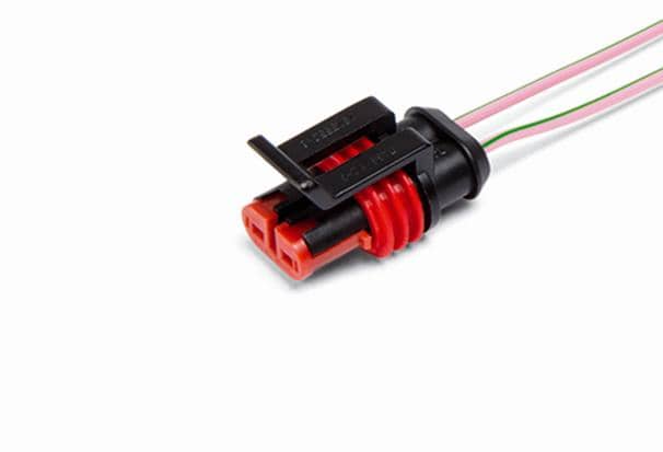 AX331 Разъем 2820801 (2pin) 2 контакта к катушке зажигания для GAZ; к блокировке выбора заднего хода, к патрону повторителя поворотов, жгута дополнительного (системы CNG) для Lada (ВАЗ); к габаритным огням для GAZ, Камаз, ПАЗ; к бачку охлаждающей жидкости 