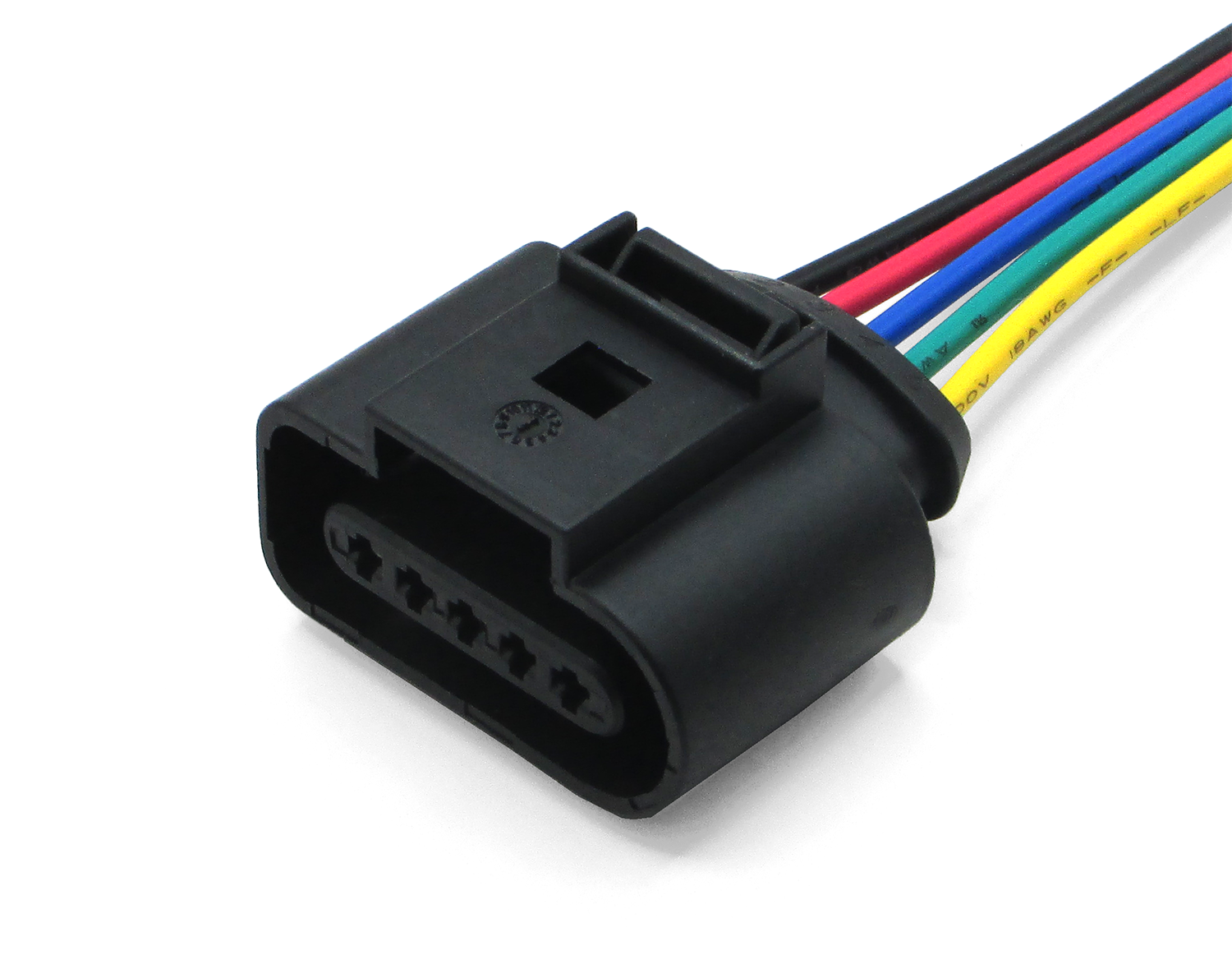 AX8115 Разъем 1J0973705 (5pin) 5 контактов датчика массового расхода воздуха для Audi, Seat, Skoda, Volkswagen.