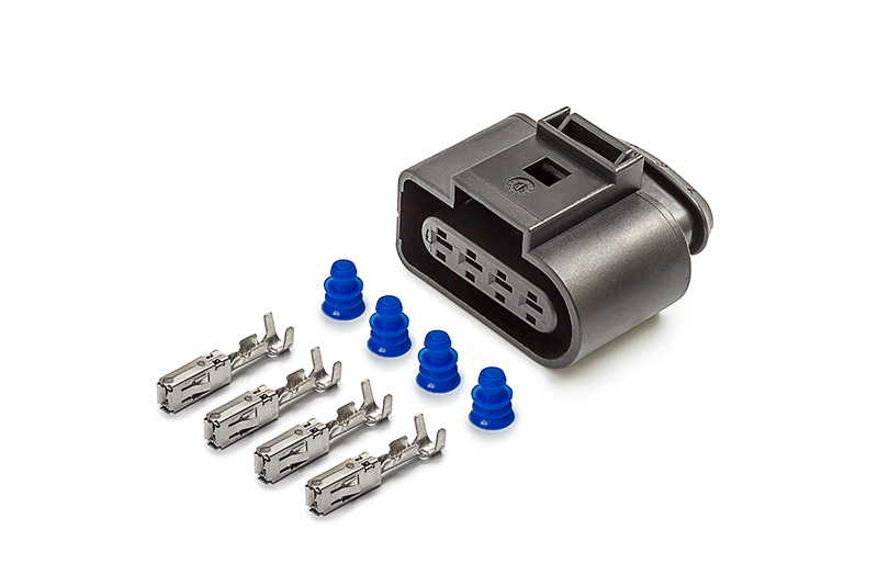 нет в наличии AX8234S Разъем 8K0973724 (4pin) 4 контакта катушки зажигания для Audi, Seat, Skoda, Volkswagen. 