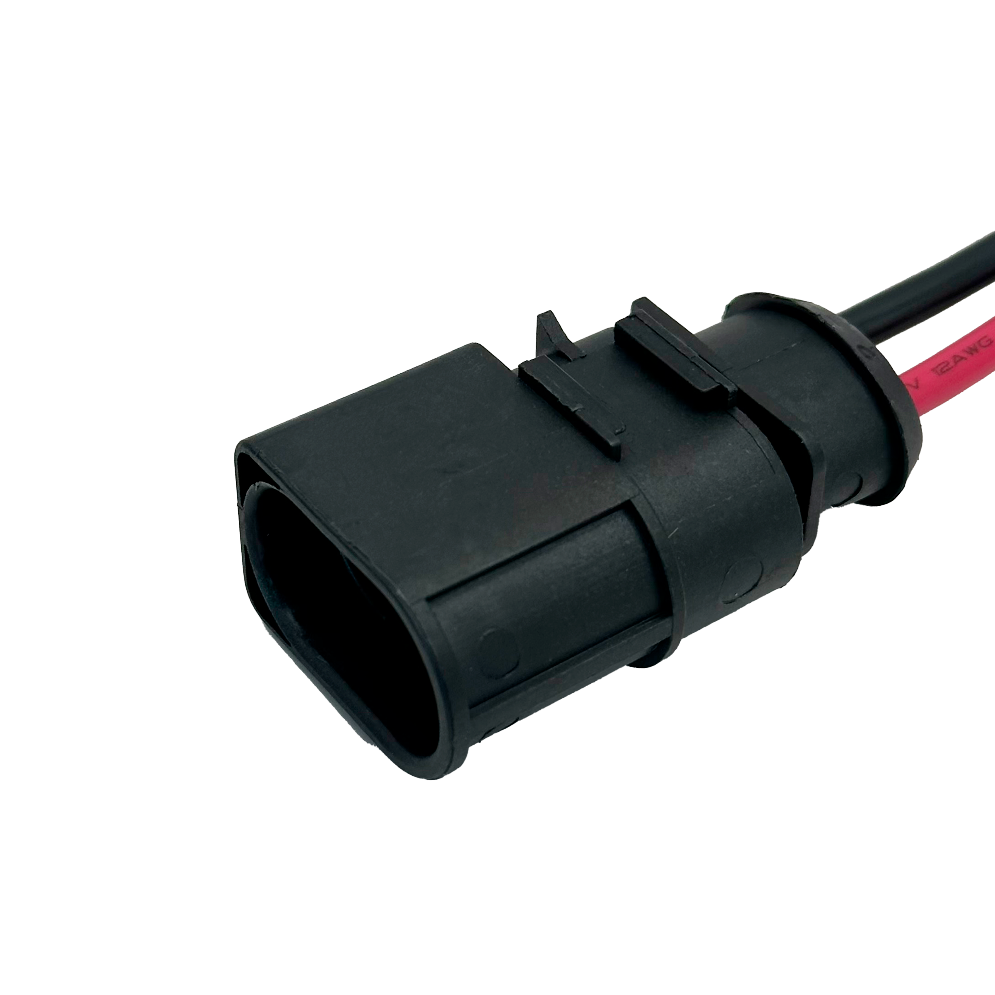 AX6602 Разъем 1J0973852 (2pin) 2 контакта вентилятора радиатора охлаждения двигателя для Audi, Ford, Seat, Volkswagen.