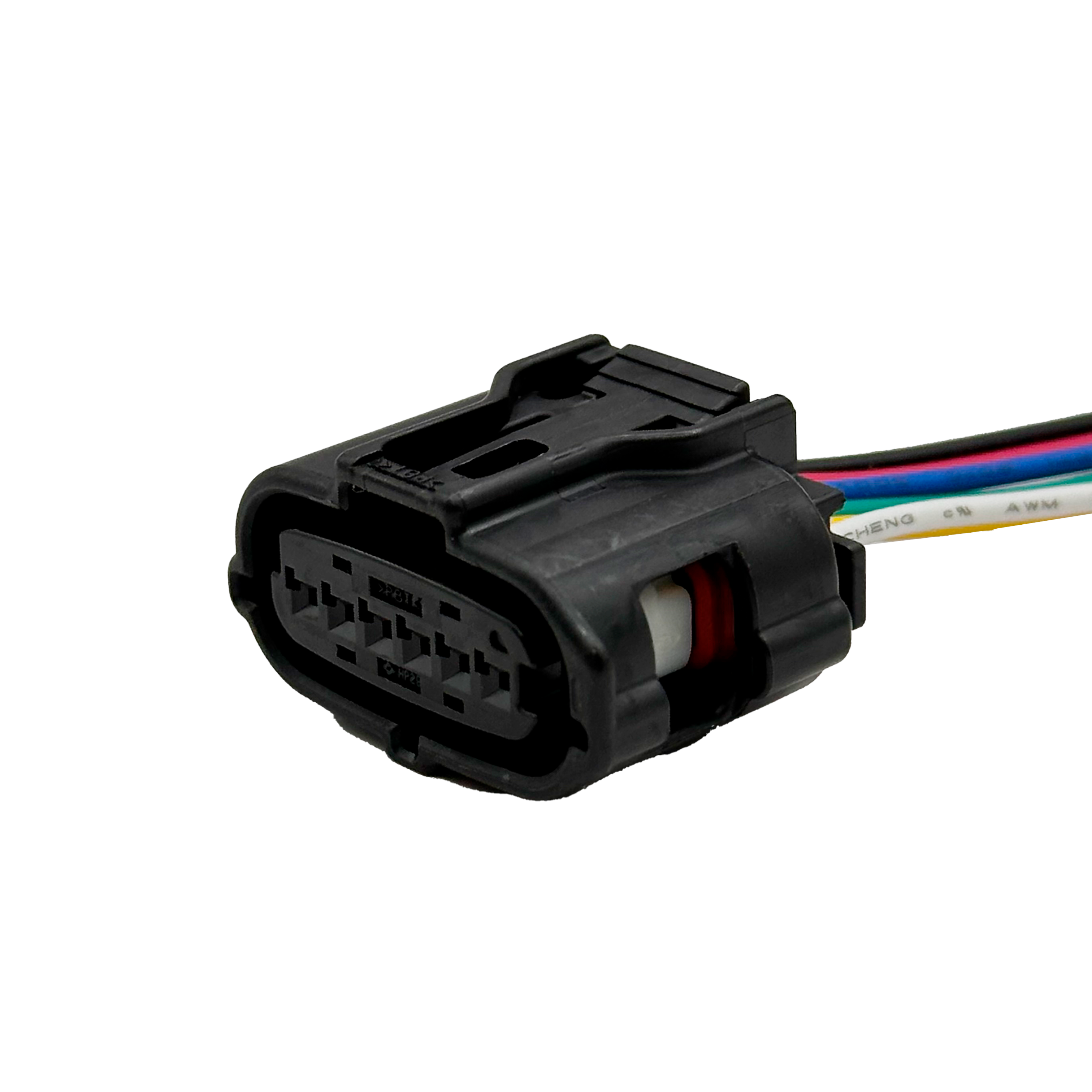 AX6646 Разъем 61891083 (6pin) 6 контактов к парктронику, электрическому блоку KDSS (Prado), датчику педали газа, датчику положения дроссельной заслонки для Lexus, Toyota.