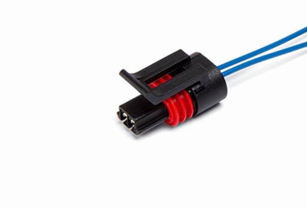AX316 Разъем 12161194 (2pin) 2 контакта датчика температуры охлаждающей жидкости для Lada (ВАЗ); генератора для Citroen, Peugeot; датчика давления масла двигателя Cummins для Dongfend, Ford, Foton, GAZ, Камаз.