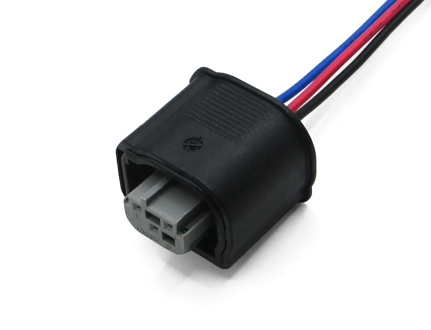 AX8223 Разъем 4B0972883A (3pin) 3 контакта датчика парковки для BMW, Cadillac, Citroen, Ford, Peugeot.