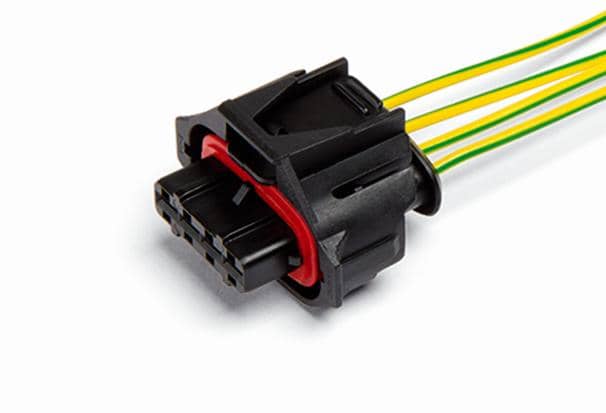 AX5072 Разъем 1928403198 (4pin) 4 контакта к катушке зажигания для Volvo; к датчику кислорода для Chevrolet, GAZ, Opel; к датчику абсолютного давления для Chery, Honda, Lada (ВАЗ), Opel; к датчику давления воздуха для Chevrolet, Opel, Saab; к бензонасосу дл