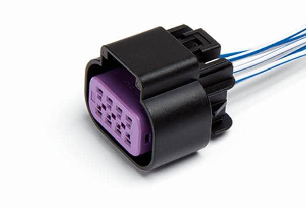 AX431 Разъем 15326835 (6pin) 6 контактов датчика положения дроссельной заслонки с электронной педалью акселератора (8кл.) для Lada (ВАЗ); датчика положения дроссельной заслонки для Geely.