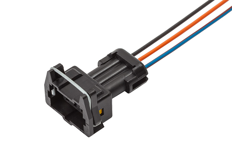 AX312 Разъем 12162547 (3pin) 3 контакта к датчику скорости для GAZ, Lada (ВАЗ); к датчику Холла для GAZ; к датчику положения дроссельной заслонки для GAZ; к распределительному валу для GAZ, UAZ; к регулятору холостого хода для BMW, GAZ, Hyundai, Kia, Saab,