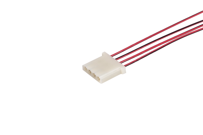 AX4831 Разъем 21083724378 (4pin) 4 контакта к плафону освещения салона, к часам для Lada (ВАЗ).