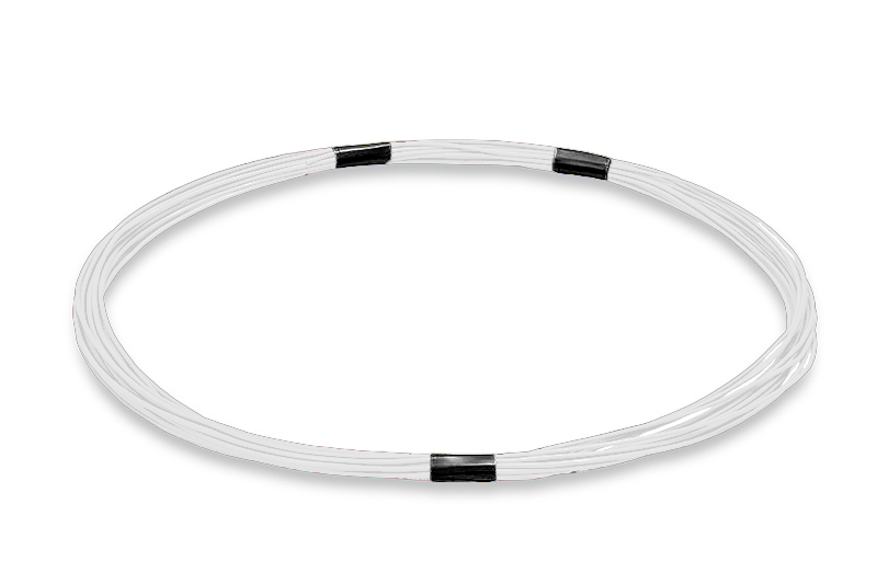 AX35653 Провод монтажный НВМ 0,2 кв.мм цвет белый, длина 5м.