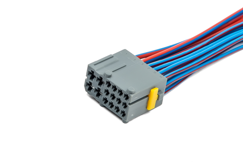 AX932 Разъем 19658542 (16pin) 16 контактов (основной) задних жгутов, жгута панели приборов для Lada (ВАЗ).