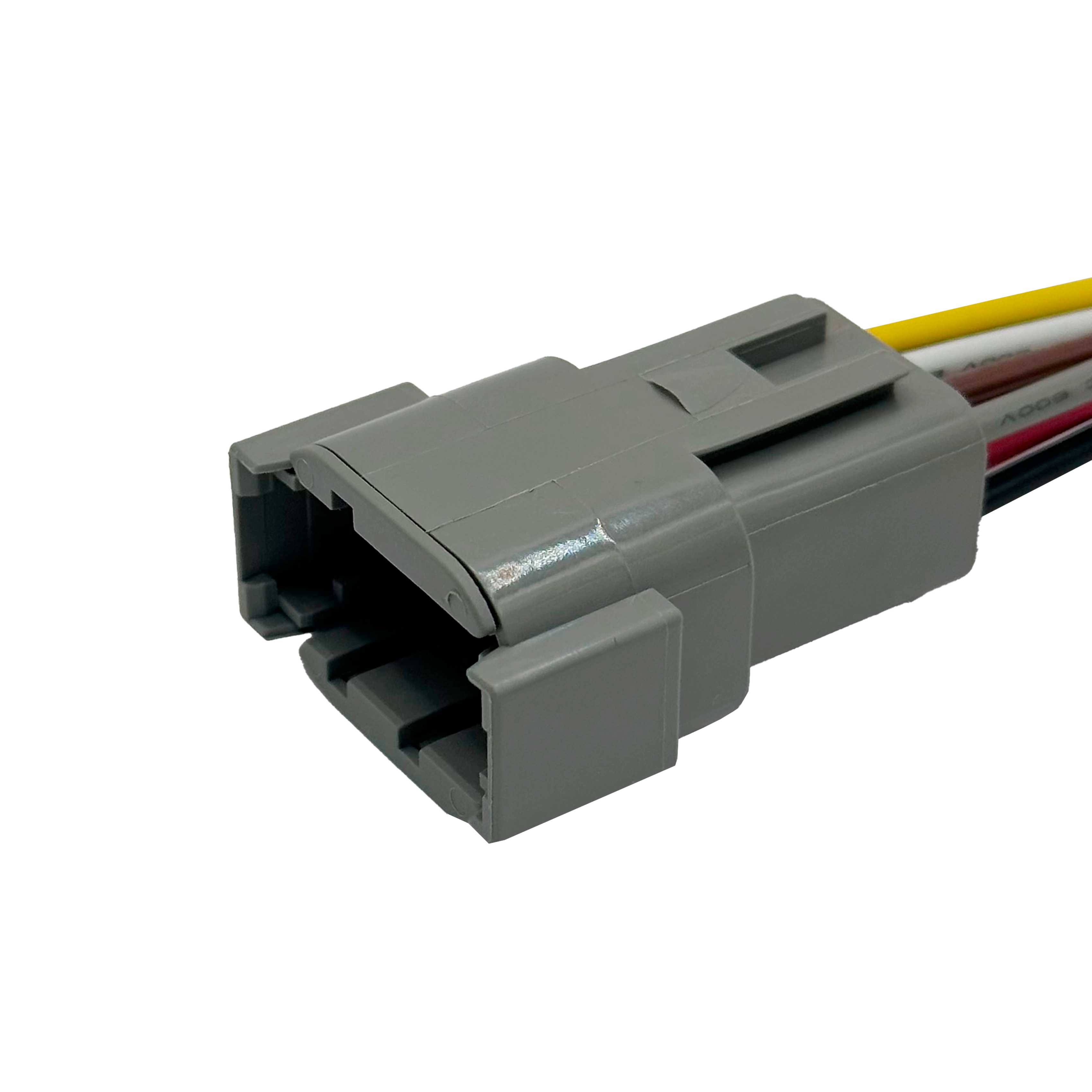 AX8118 Разъем Deutsch DTM04-8P (8pin) 8 контактов для КАМАЗ, МАЗ, УРАЛ, DAF, GAZ, IVECO, MAN, Mercedes, Renault, Scania, Tatra.