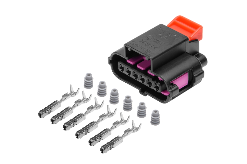 AX6506S Разъем 8K0973706 (6pin) 6 контактов датчика положения педали акселератора для Audi, Skoda, Volkswagen.  
