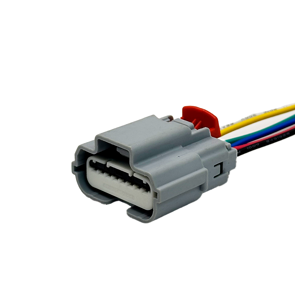AX6486 Разъем 314049210 (8pin) 6 контактов к блоку безопасности для Geely; задним светодиодным фонарям, парктронику, датчику массового расхода воздуха (ДМРВ).