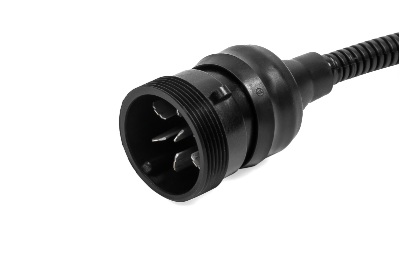 AX536 Разъем байонет (вилка) 4573732216 (7pin) 7 контактов габаритных фонарей для ЗИЛ.