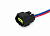 AX6723 Разъем 1743572 (3pin) 3 контакта к датчику скорости, к датчику распредвала для Volvo; к датчику давления топлива для Mitsubishi.