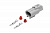 AX8542S Разъем 61761436 (2pin) 2 контакта вентилятора радиатора охлаждения двигателя для Lada (ВАЗ). 