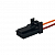 AX986 Разъем 13796581 (4pin) 4 контакта жгута проводов подсветки бардачка, к кнопке аварийной сигнализации для Lada (ВАЗ); к плафону освещения вещевого ящика и багажника для Lada (ВАЗ), Renault.
