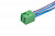 AX931 Разъем 12131299 (6pin) 6 контактов жгута электрозеркал, к жгуту зеркал с обогревом для Lada (ВАЗ); жгута проводов двери передней левой для UAZ.