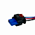 AX8463 Разъем 122966951 (3pin) 3 контакта к парктронику для Geely; стартеру, заднему ходу. парктронику.