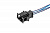 AX4722 Разъем 19296261 (4pin) 4 контакта мотор-редуктора заднего стеклоочистителя, датчика стоп-сигнала для Lada (ВАЗ).