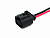 AX6722 Разъем 1J0973722 (2pin) 2 контакта к системе освещения дверей, к омывателю для Audi, Seat, Skoda, Volkswagen; к компрессору кондиционера для Audi, Ford, Skoda, Volkswagen; жгута моторного отсека (сигнал звуковой) для Haval.