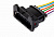 AX504 Разъем 282236 (6pin) 6 контактов датчика массового расхода воздуха для GAZ.