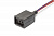 AX3481 Разъем 10250386 (6pin) 6 контактов с защитным чехлом для Lada (ВАЗ).