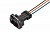 AX312 Разъем 12162547 (3pin) 3 контакта к датчику скорости для GAZ, Lada (ВАЗ); к датчику Холла для GAZ; к датчику положения дроссельной заслонки для GAZ; к распределительному валу для GAZ, UAZ; к регулятору холостого хода для BMW, GAZ, Hyundai, Kia, Saab, UAZ.