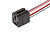 AX3407 Разъем Ф57.830.060, 757555.060 (4pin) 4 контакта к реле серии 71.3747 (12В 50А/24В 30А) для GAZ, Lada (ВАЗ), UAZ.