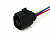 AX6774 Разъем 4H0973712 (4pin) 4 контакта датчика ABS (задний) для Ford, Seat, Volkswagen.