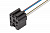 AX3403 Разъем 418046 (4pin) 4 контакта соединительного реле блока предохранителей (АВАР) для Lada (ВАЗ).
