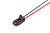 AX971 Разъем 7123142440 (2pin) 2 контакта цоколя ламп ПТФ для Hyundai.