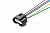 AX972 Разъем 7283885030 (6pin) 6 контактов ДМРВ для Jaguar, Mazda, Mitsubishi, Suzuki, Toyota, Volvo, Lexus, Land Rover; разъем датчика парковки (задний) для Kia.