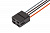 AX37301 Разъем 12058080 межжгутовой (4pin) 4 контакта серии 6.3 к резистору отопителя для Lada (ВАЗ); к заднему фонарю для ЗИЛ, Камаз, МАЗ, GAZ, UAZ.
