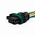 AX6666 Разъем 211PC063S0003 (6pin) 6 контактов к бензонасосу (внешнего подключения) для Lada (ВАЗ), Nissan, Renault.