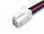 AX8414 Разъем 90980-12474 (4pin) 4 контакта к подушке безопасности для Toyota, Lexus; к блоку ETACS в разъем C-423 для Mitsubishi.