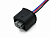 AX8223 Разъем 4B0972883A (3pin) 3 контакта датчика парковки для BMW, Cadillac, Citroen, Ford, Peugeot.