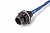 AX5035 Разъем байонет (вилка) 1-967447-1 (7pin) 7 контактов блок-фар для GAZ, Камаз, МАЗ, заднего светодиодного фонаря для Камаз.