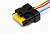AX506 Разъем 211PC069SO049 (6pin) 6 контактов к ДМРВ Siemens для GAZ с двигателем 405; к клапану EGR для Land Rover, Opel; к бензонасосу для Citroen, Ford, Peugeot; к катушке зажигания для Citroen, Peugeot.