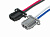 AX968 Комплект разъемов из 2 шт 51277333 (2pin) 2 контактные электродвигателя вентилятора салона для Alfa Romeo, Citroen, Fiat, Opel, Peugeot.