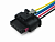AX8215 Разъем 4F0973705 (5pin) 5 контактов датчика массового расхода воздуха для Audi, Seat, Skoda, Volkswagen.