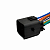 AX64113 Разъем 18970132 (13pin) 13 контактов к жгуту переднего бампера (центральная фишка) для Jaecoo.