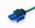 AX6892 Разъем 15344040 (2pin) 2 контакта цоколя ламп ПТФ для Opel.