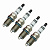 SP22CR Свеча зажигания Iridium +U для Chevrolet, Kia, Mercedes-Benz, Mitsubishi, Nissan, Opel, Skoda, SsangYong, Toyota, UAZ, Volkswagen компл. 4 шт. OEM: АУ14ДР, 0242230528, 1625, OE063T10, IK16, IK16TT, LECAR000212101, BKR5EIX, K5RIU