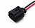AX6752 Разъем 1J0973722A (2pin) 2 контакта электромагнитного клапана, омывателя фар для Audi, Seat, Skoda, Volkswagen; мотора ручного тормоза для Audi.