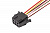 AX3406 Разъем 19296211 (6pin) 6 контактов к реле задних противотуманных фар, жгуту задних фар для Lada (ВАЗ).